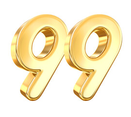 Gold Number 99