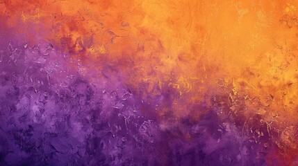 Fototapeta premium A vibrant abstract gradient blending orange and purple hues, evoking warmth and creativity.