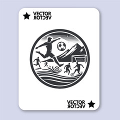 fottball vector logo