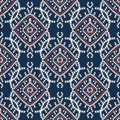 pattern flowerdamask ethnic boho American ikat texture tribal geometric background mandalas