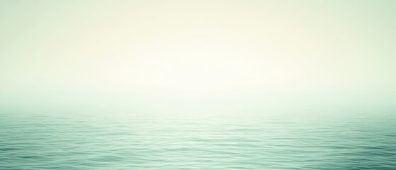 Fototapeta premium Calm, clear blue ocean with no visible land. Banner