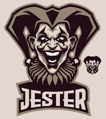 Vector Jester Mascot
