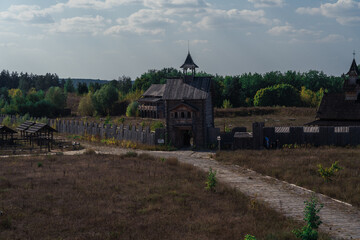 Ancient Kyiv in "The Kievan Rus Park", Ukraine
