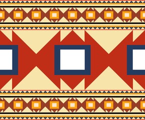 native pattern native pattern Designed for native style geometric shape background fabric carpet ikat tribal batik vector illustration pattern