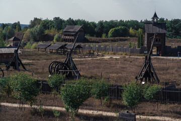 Ancient Kyiv in "The Kievan Rus Park", Ukraine