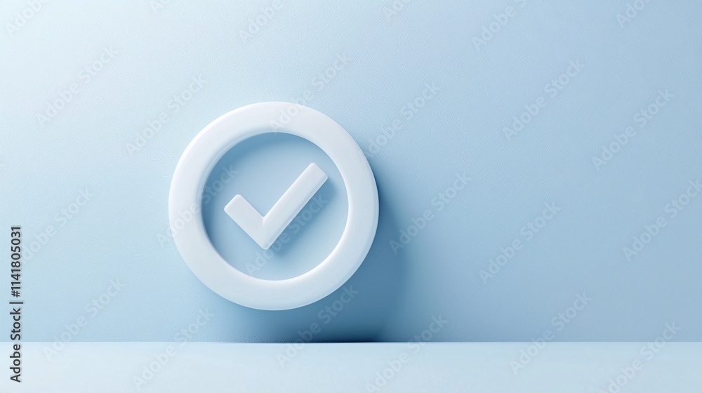 Poster an elegant confirmation screen for application submission, featuring a vibrant checkmark icon, subtl