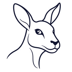 animal head logo vector illustration