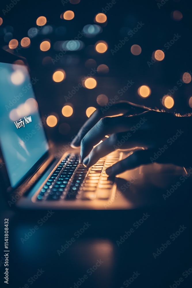 Poster a user confirming their email address by clicking a 