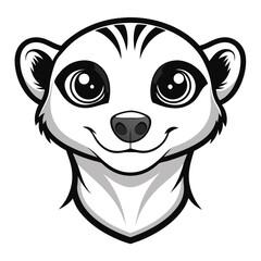 animal head logo vector illustration