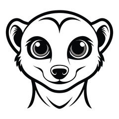 animal head logo vector illustration
