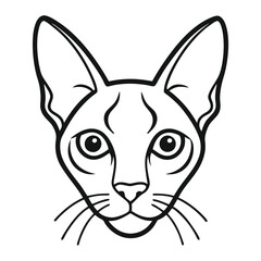 animal head logo vector illustration