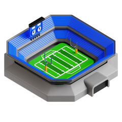 Modern American Football Stadium