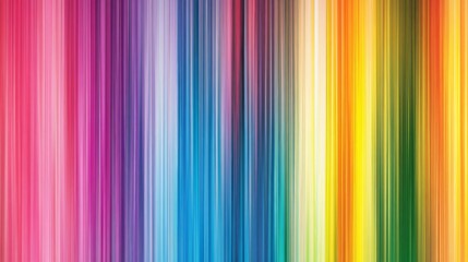 Abstract Colorful Vertical Lines Rainbow Spectrum