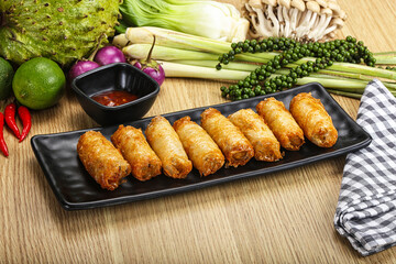 Vietnamese cuisine fried spring roll