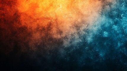 Dark grainy gradient background blue magenta pink purple black colors banner poster cover abstract design, Generative AI