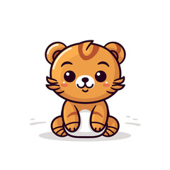 Fototapeta premium Tiger vector illustration