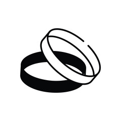 Wedding Band vector icon