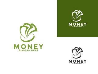 Money logo design vector. Digital Payment logo vector template