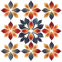 Obraz premium seamless pattern with flowers