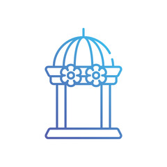 Wedding Venue vector icon