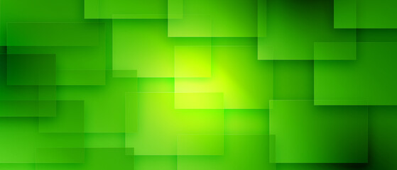 abstract green squares background