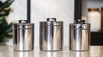 Ideal Storage for Baking Supplies, Coffee, and Snacks.