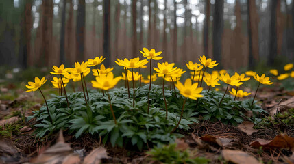 Spring blooms, nature comes to life.