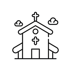 Church vector icon