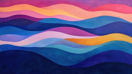 Calming Rhythms: Abstract Art for Inner Peace