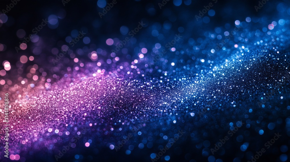 Poster blue purple black grainy gradient banner background website page header abstract noise effect design
