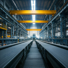 interior of a factory