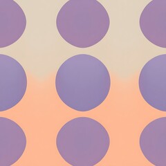 Abstract Dots Ombre: A soothing and modern design with a gradient background, showcasing a pattern of large, purple dots on a soft beige and peach ombre backdrop.
