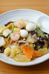 中華丼　中華料理