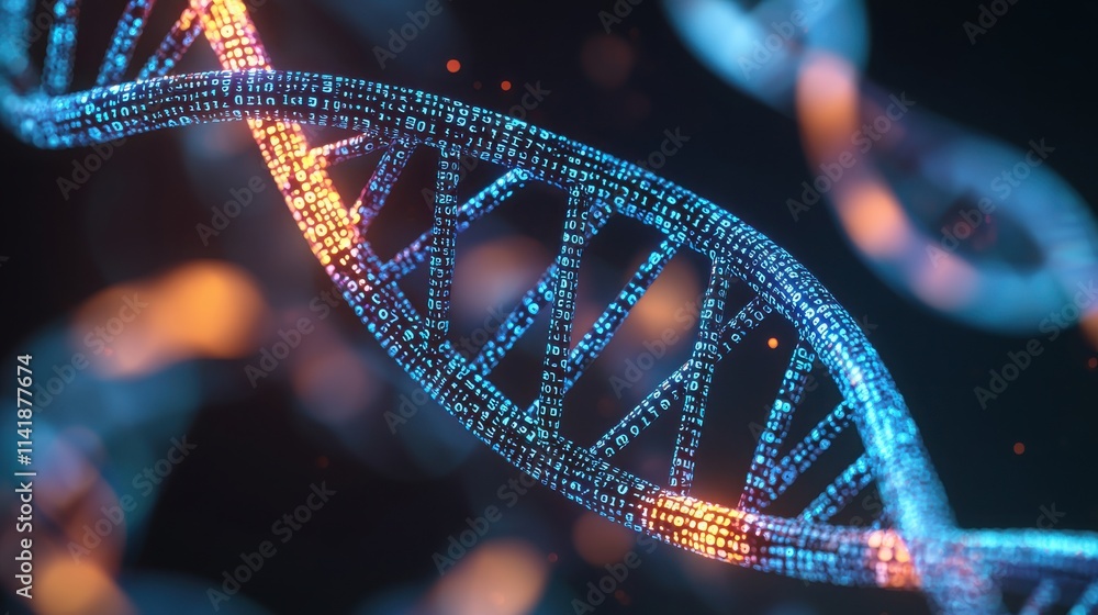 Poster digital health information in historical context exploring dna data visualization for scientific ins