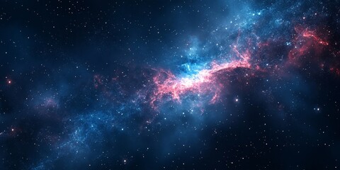 Fototapeta premium Cyber Space Background, Generative AI