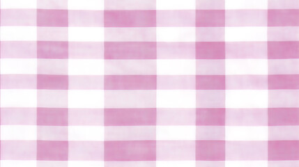 Classic gingham pattern in pastel pink and white, perfect for decor