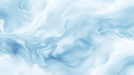 Obraz premium Soft blue marble texture with flowing waves and gentle swirls