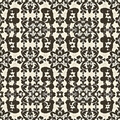 Elegant Damask Pattern:  A seamless, sophisticated damask pattern in shades of beige and brown. Perfect for adding a touch of vintage elegance to any design project. 