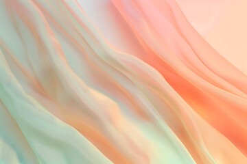 Obraz premium A close up of a pink and white wavy background