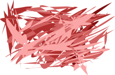 Abstract grunge shape objects brown brutalism