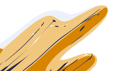 Abstract background with dynamic shapes and elements. Vector template for design.