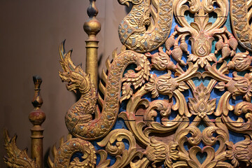 Lanna Art - Thai Art - Woodcarving in Thai Patterns and Lanna Flora Patterns: From Plant Genetics to Artistic Patterns