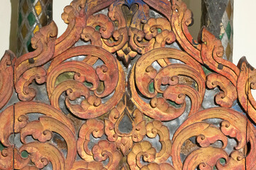 Lanna Art - Thai Art - Woodcarving in Thai Patterns and Lanna Flora Patterns: From Plant Genetics to Artistic Patterns