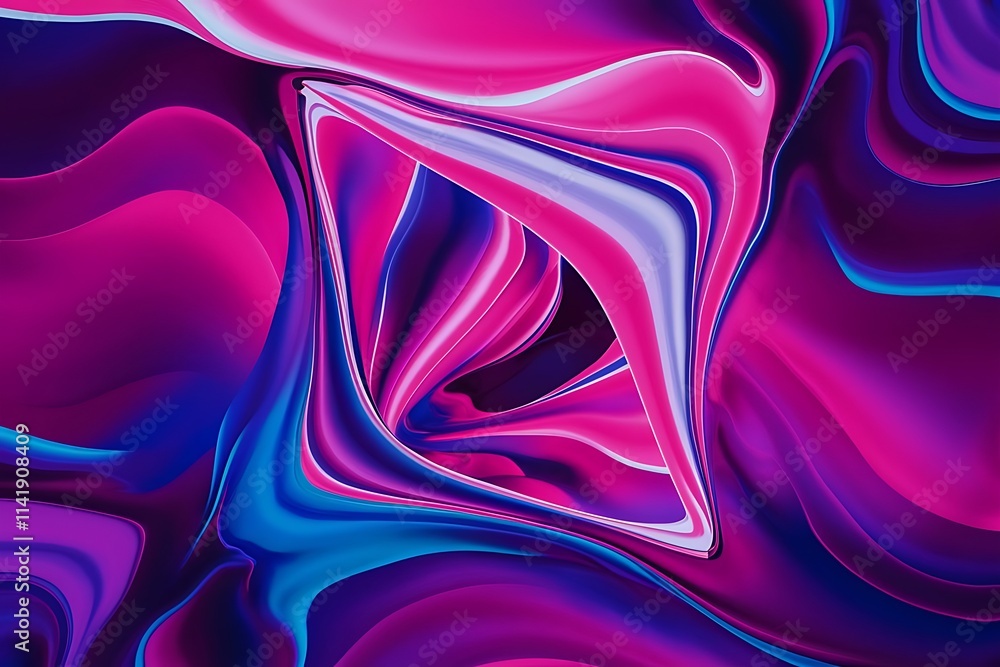 Poster triangle fluid color gradient abstract background vector illustration for wallpaper banner backgroun