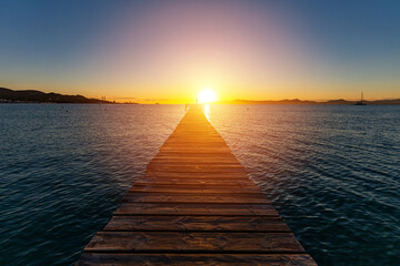 Obraz premium Playa de Muro, Mallorca, Spain