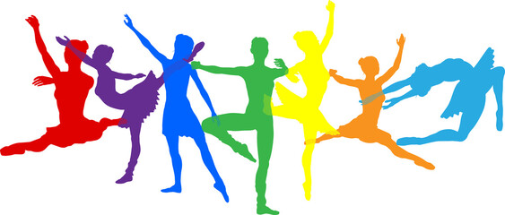Ballet Dancer Silhouette Dancers Poses Silhouettes © Christos Georghiou
