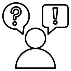 complaint single icon