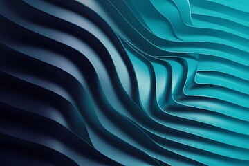 Obraz premium 3d wavy background with ripple effect vector illustration for advertising marketing and presentation