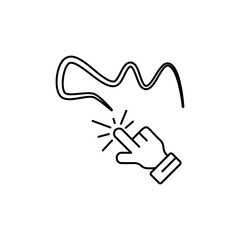 Touch Gesture Outline Icon indicates touch interaction.