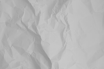 Old grey crumpled paper tetxure. Grunge background
